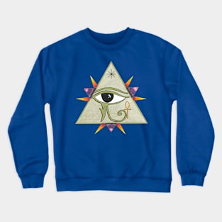 The All seeing eye Crewneck Sweatshirt